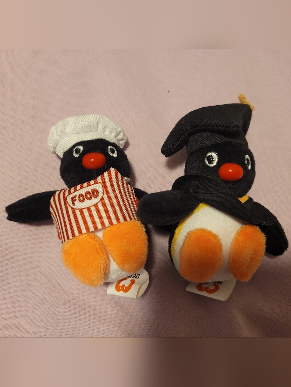 Mini Pingu Plush Keychains Penguin Toy